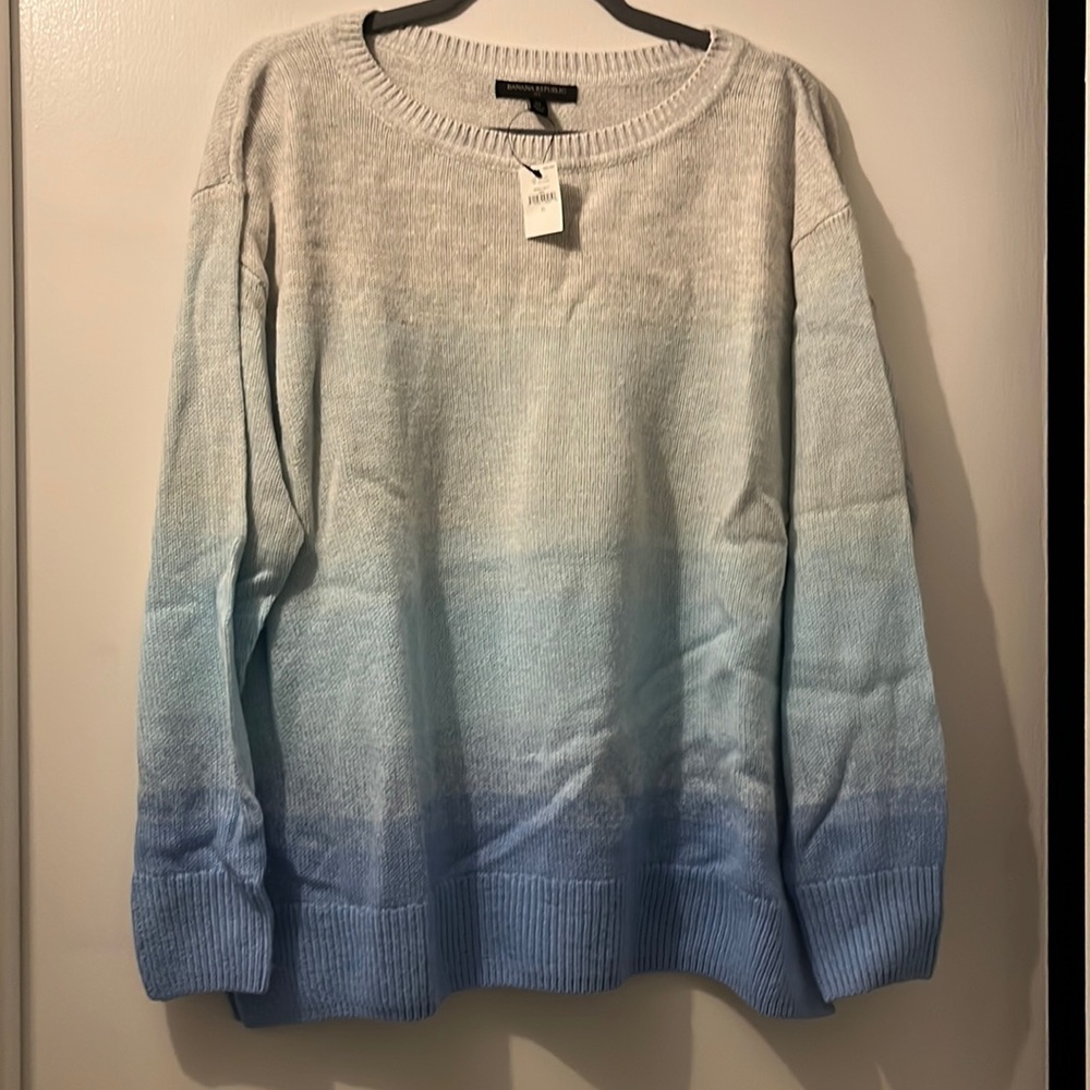 Banana Republic ombré sweater NWT